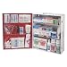 Medique 3-Shelf Industrial Side-Opening First Aid Cabinet, Filled #745M1