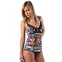 Damen Underwear Pussy Deluxe Comicat Set wms popart