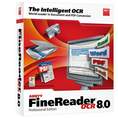 Software: Abbyy Finereader 8.0 Professional