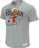 Dennis Rodman Chicago Bulls Mitchell & Ness Caricature Premium T-Shirt
