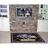 BSS - Baltimore Ravens NFL Floor Rug (4'x6')
