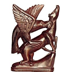 Animal Statues Wood Carving Figurines (wsculp077)