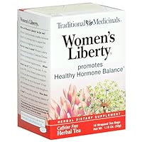 Traditional Medicinals Women's Liberty Tea, 16-Count Boxes (Pack of 6)