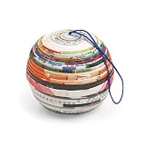 Recycled Newspaper Multi Ornament 