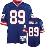 Mark Bavaro Blue Reebok NFL Premier 1991 Throwback New York Giants Jersey - Large