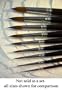 Escoda Acrylic & Watercolor Brush- Round #0 (Single Brush)