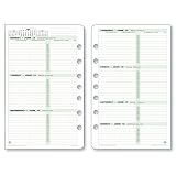 Day-Timer 2-Page-Per-Week Refill, Desk Size, 5.5 x 8.5-Inches, January 2012 Start (D91010-1201)