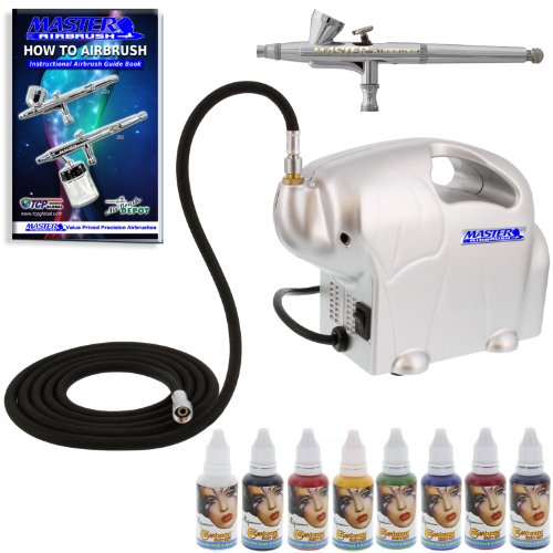 Affordable Complete Airbrush Face and Body Art Paint Airbrushing System