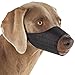 Guardian Gear Lined Nylon Dog Muzzle, Size 4, 8-Inch Snout, Black