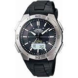 CASIO (カシオ) 腕時計 WAVE CEPTOR ウェーブセプター タフソーラー 電波時計 WVA-470J-1AJF