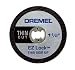 Tools & Hardware : Dremel EZ409 EZ Lock 1-1/2-Inch Thin Cut-off Wheels for Metal (5 pack)