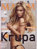 Aug 2009 *MAXIM # 140* Featuring, Suoermodel JOANNA KRUPA