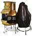 Fire Sense Fireplace/Chiminea Vinyl Cover - Black