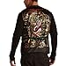 Ed Hardy Men's Cobra Embroidered Velvet Vest