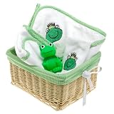 Trend Lab Frog 7 Piece Bath and Feeding Gift... by Trend Lab