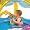 International Playthings iPlay Baby Activity Pool Inflatable Pool w/Sunshade