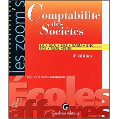 Comptabilit� des soci�t�s : SA, SCA, SAS, SASU, SNC, SCS, SARL, EURL