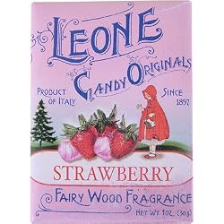 Strawberry Fairy Wood Fragrance Leone Mints Digestive retro package Italian vintage mints, Three