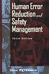 Human Error Reduction and Safety Management (Industrial Health & Safety)