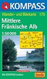 Mittlere Fränkische Alb 1 : 50 000.
