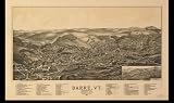 Historic Panoramic Maps of Vermont on CD by