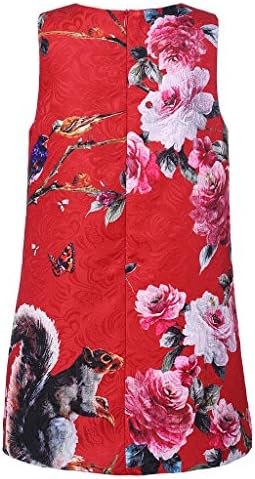 WL-MONSOON Big Girls' Fixed Position Digital Print Dress Size US 12