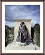 Grief Statue, Rock Creek Cemetary, Washington, D.C. Photograph - Beautiful approx. 24"x28" Framed & Matted - 1 7/8" Walnut Toned Wood Frame - Photographic Print by Carol M. Highsmith
