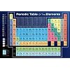 Periodic Table of the Elements Dark Blue Scientific Chart Poster Print - 61x91 cm