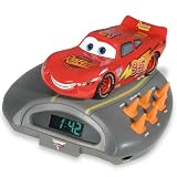 Lightning McQueen Alarm Clock Radio Talking McQueen's Voice