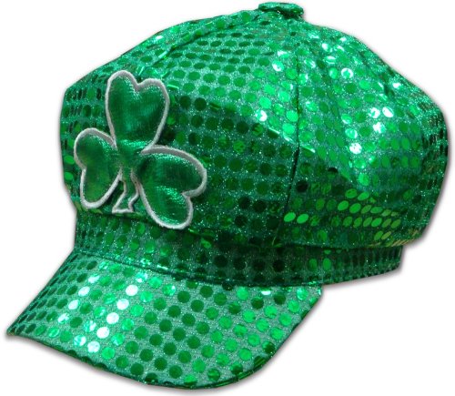 St.Patrick's Day Sequin Shamrock Hat