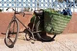 Old Bicycle Leaning against Wall with Panniers on - 24