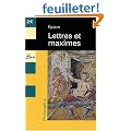 Lettres et maximes
