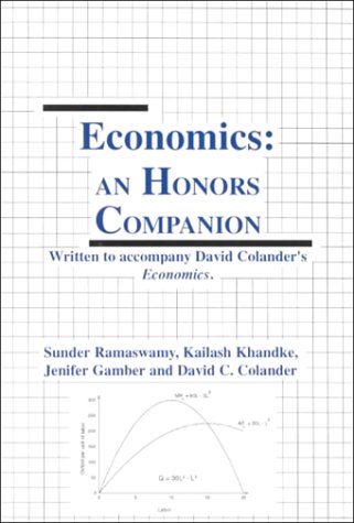 Honors Companion To Accompany Economics