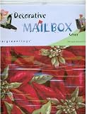 POINSETTIA DECORATIVE MAILBOX COVER - B001E7LTDU