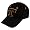 Zephyr Tennessee Volunteers Black DH Fitted Hat