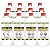 Moda Flame 1 Quart Bio-Ethanol Fireplace Fuel 12 Bottles