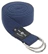 Hugger Mugger D-Ring Yoga Strap 10-Foot (Navy)