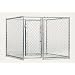 Lucky Dog 5-Feet L by 5-Feet W by 4-Feet H Chain-link Kennel