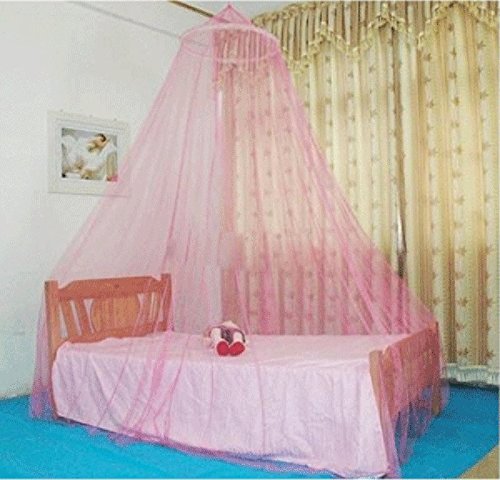 CdyBox Baby Mosquito Net Baby Toddler Sleeping Bed Crib Canopy Lace Netting Soft Breathable