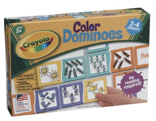 Childrens Toyshop  Toys : Crayola Dominoes Game