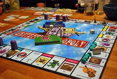 Here in Asheville Grateful Dead Monopoly Board Game, Deadopoly Collector's Condition