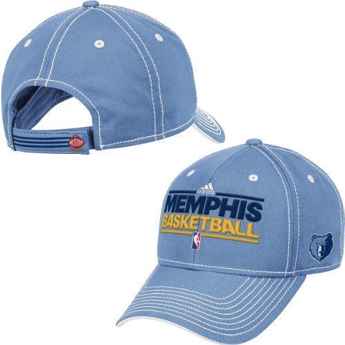 Adidas Memphis Grizzlies Authentic Practice Graphic Adjustable Hat
