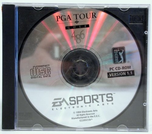 PGA TOUR GOLF (PC - 5.25 Disk) MS-DOS