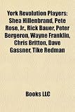 York Revolution Players: Shea Hillenbrand, Pete Rose, JR., Rick Bauer, Peter Bergeron, Wayne Franklin, Chris Britton, Dave Gassner, Tike Redman