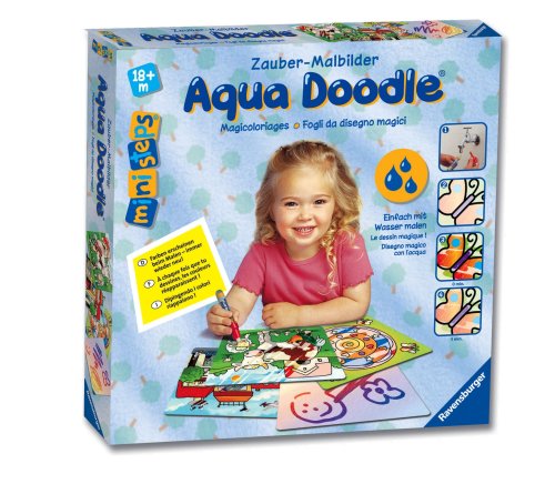 Childrens Toyshop  Third Party New : Ravensburger ministeps 04598 - Aqua Doodle Zauber-Malbilder