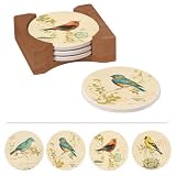 Songbirds Coaster Set
