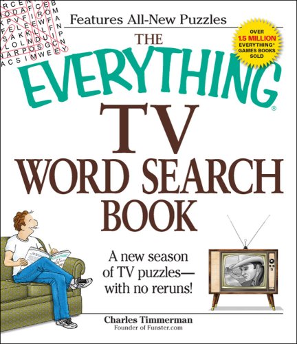 The Everything TV Word Search Book: A new season of TV puzzles - with no reruns! (Everything Series)