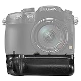 No1accessory XJSB-GH3-01 DMW-BGGH3バッテリーグリップ互換品、充電可能DMW-BLF19Eバッテリーを利用、Panasonic Lumix GH3／GH4デジタル一眼レフカメラに 対応