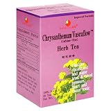 Health King  Chrysanthemum Vascuflow Herb Tea, Teabags, 20-Count Box (Pack of 6)