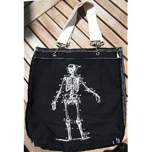 Skeleton Tote Bag (Black) courses shop Skeleton Tote Bag (Black) courses shop